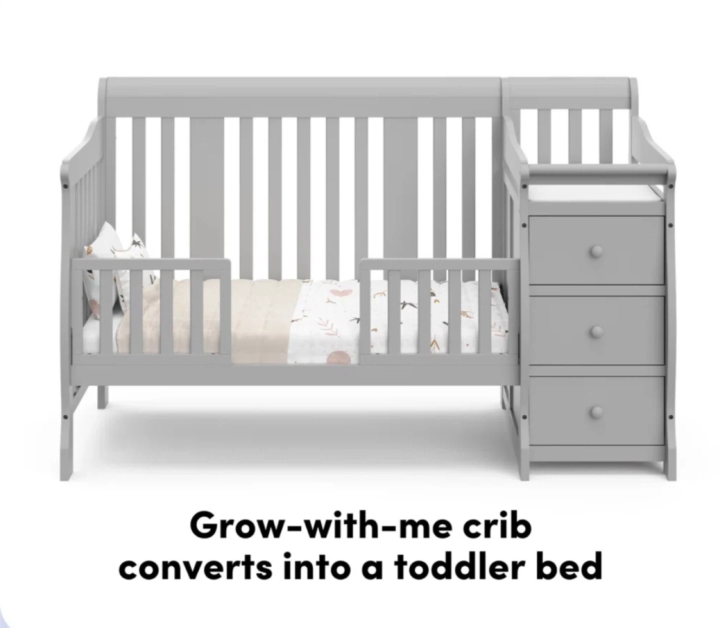 Grow with me crib