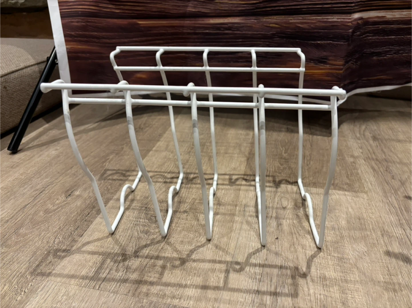 White Wire Rack