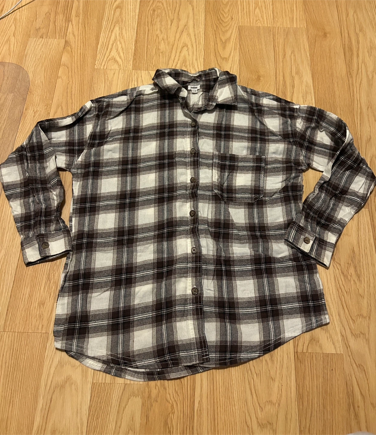 Garage Plaid Flannel Shirt - XS/S