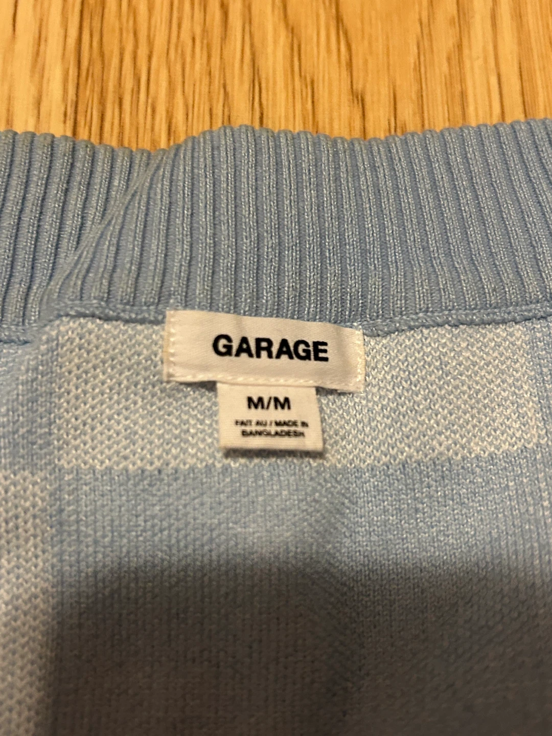 Garage Blue & White Checkered Cardigan - photo 2