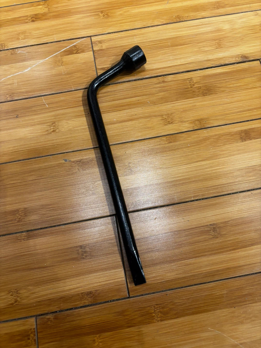 Black L-Shaped Lug Wrench - photo 2