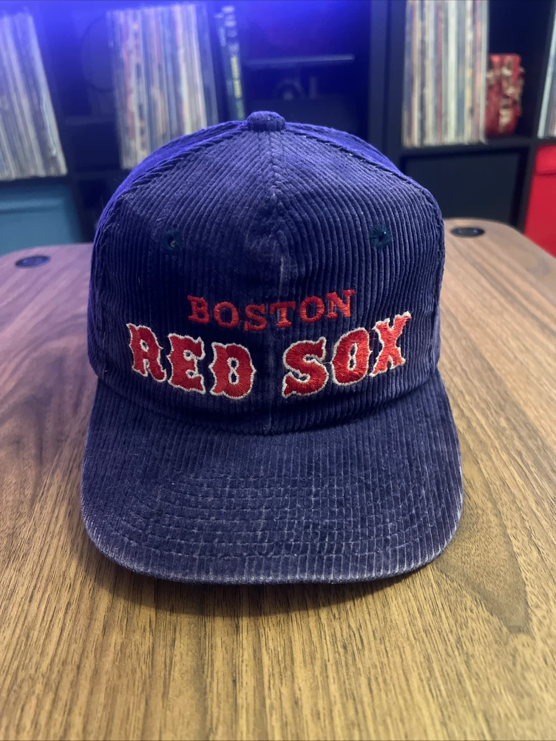 Boston Red Sox Corduroy Baseball Cap