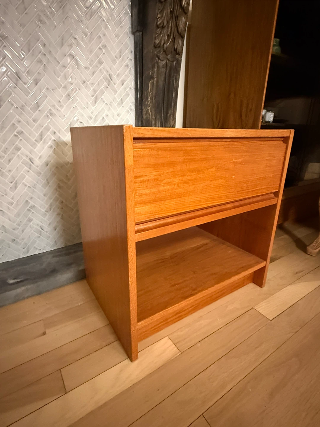 Mid-Century Modern Teak Nightstand - photo 4