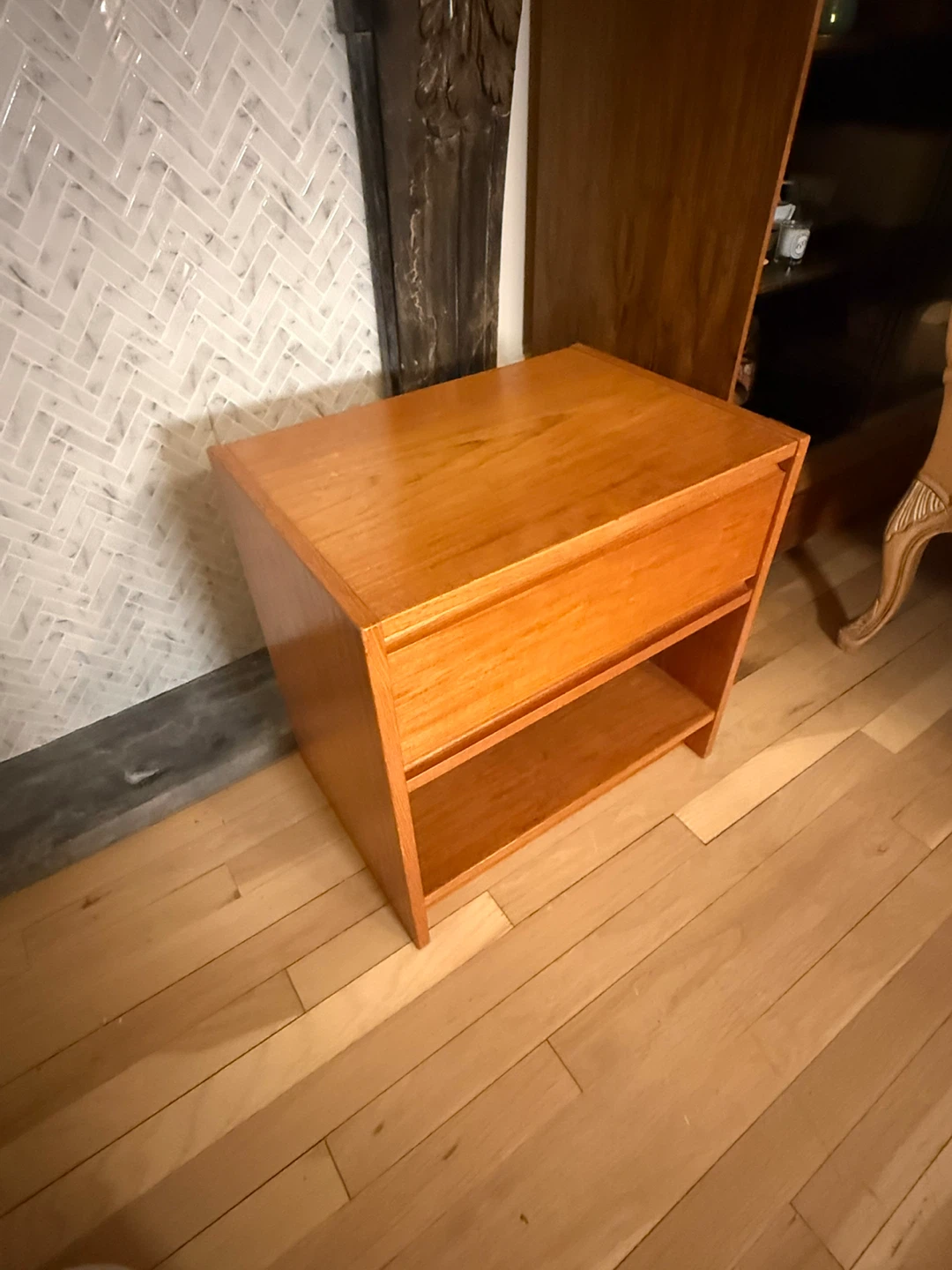 Mid-Century Modern Teak Nightstand - photo 5