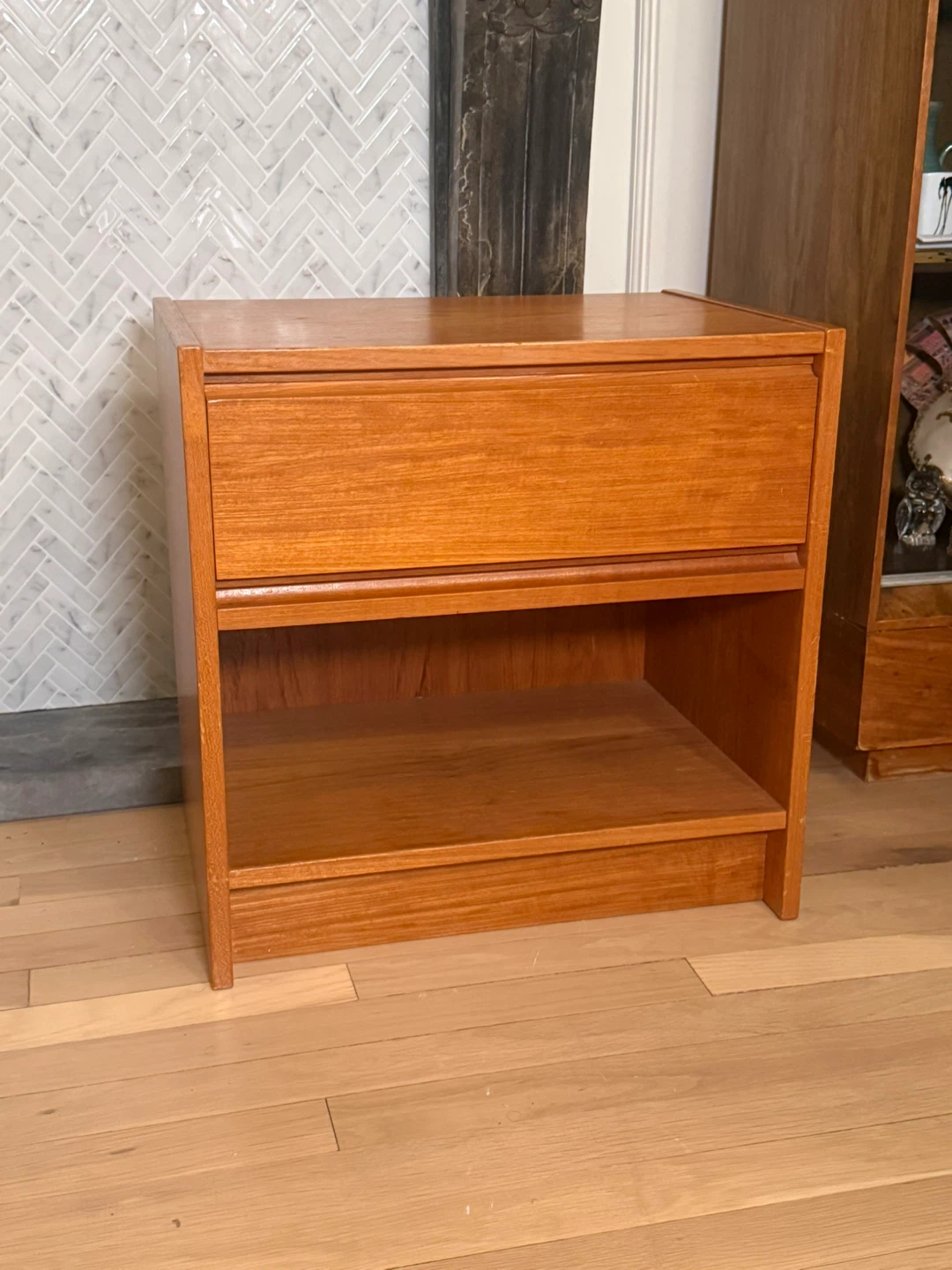 Mid-Century Modern Teak Nightstand - photo 2