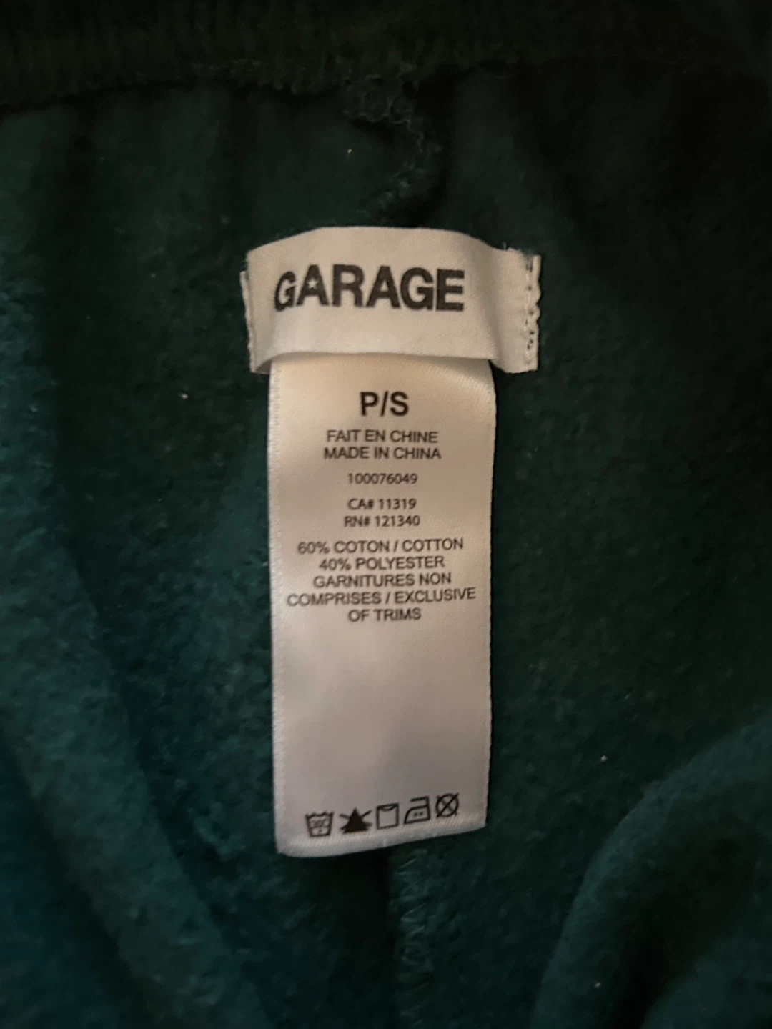 Garage Green Sweatpants - photo 2