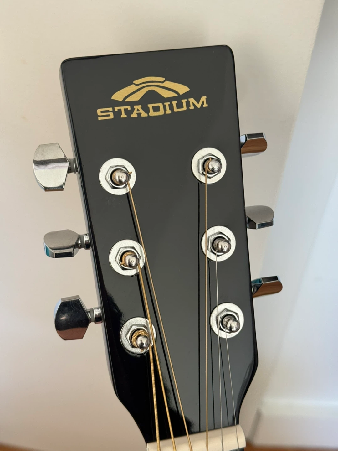 Black Acoustic Guitar - Great for beginners! - photo 3