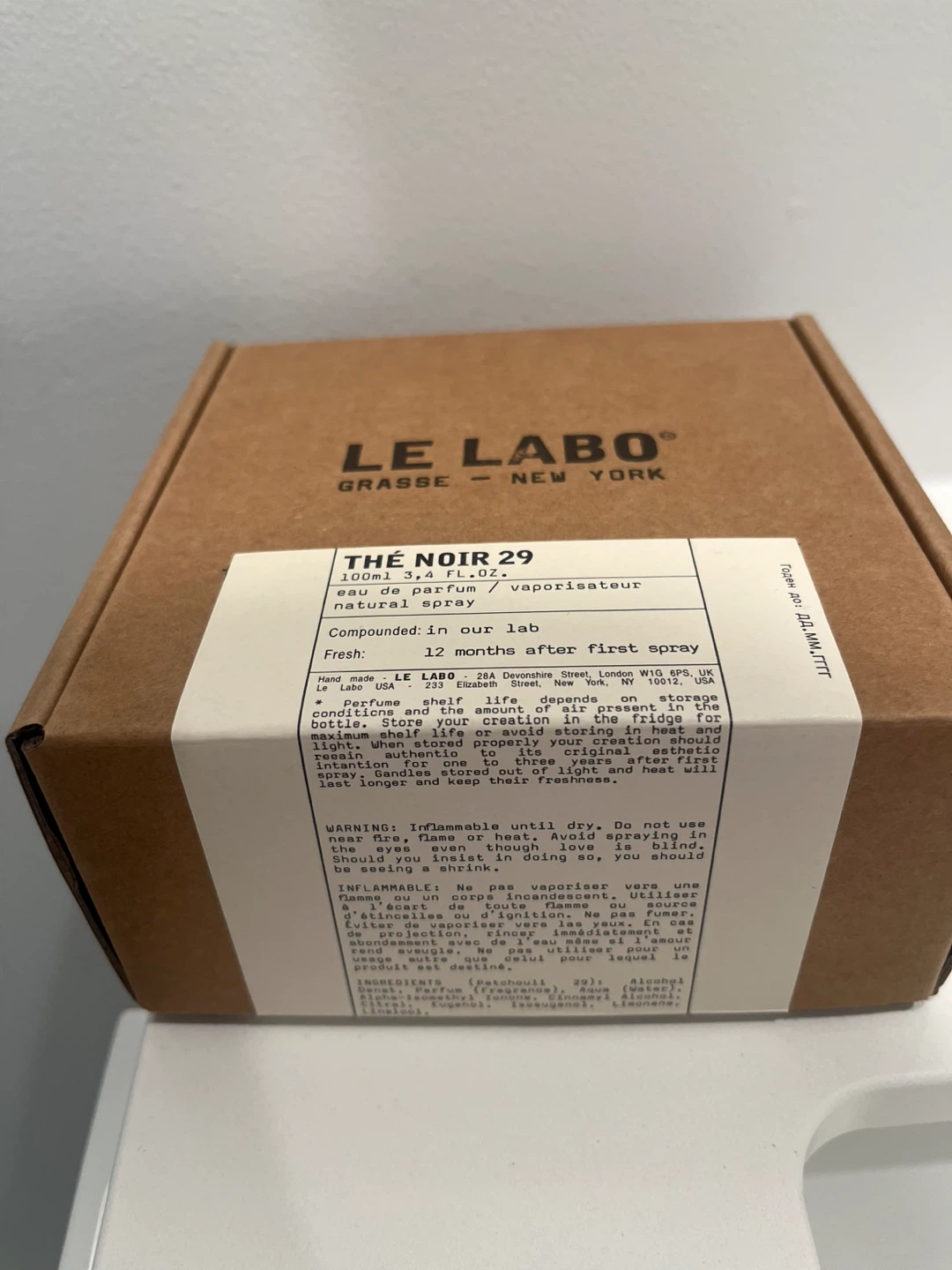 Le Labo Thé Noir 29 Eau de Parfum 100ml - photo 3