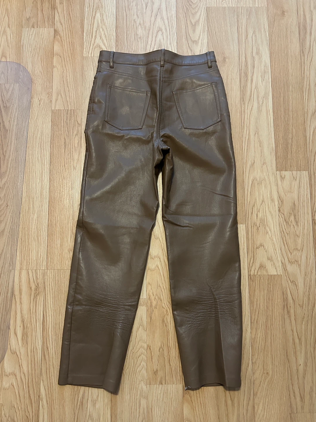 Aritzia Faux Leather Pants - Size 6 - photo 2
