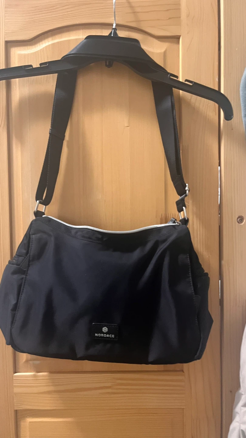 Nordace Black Nylon Crossbody Bag