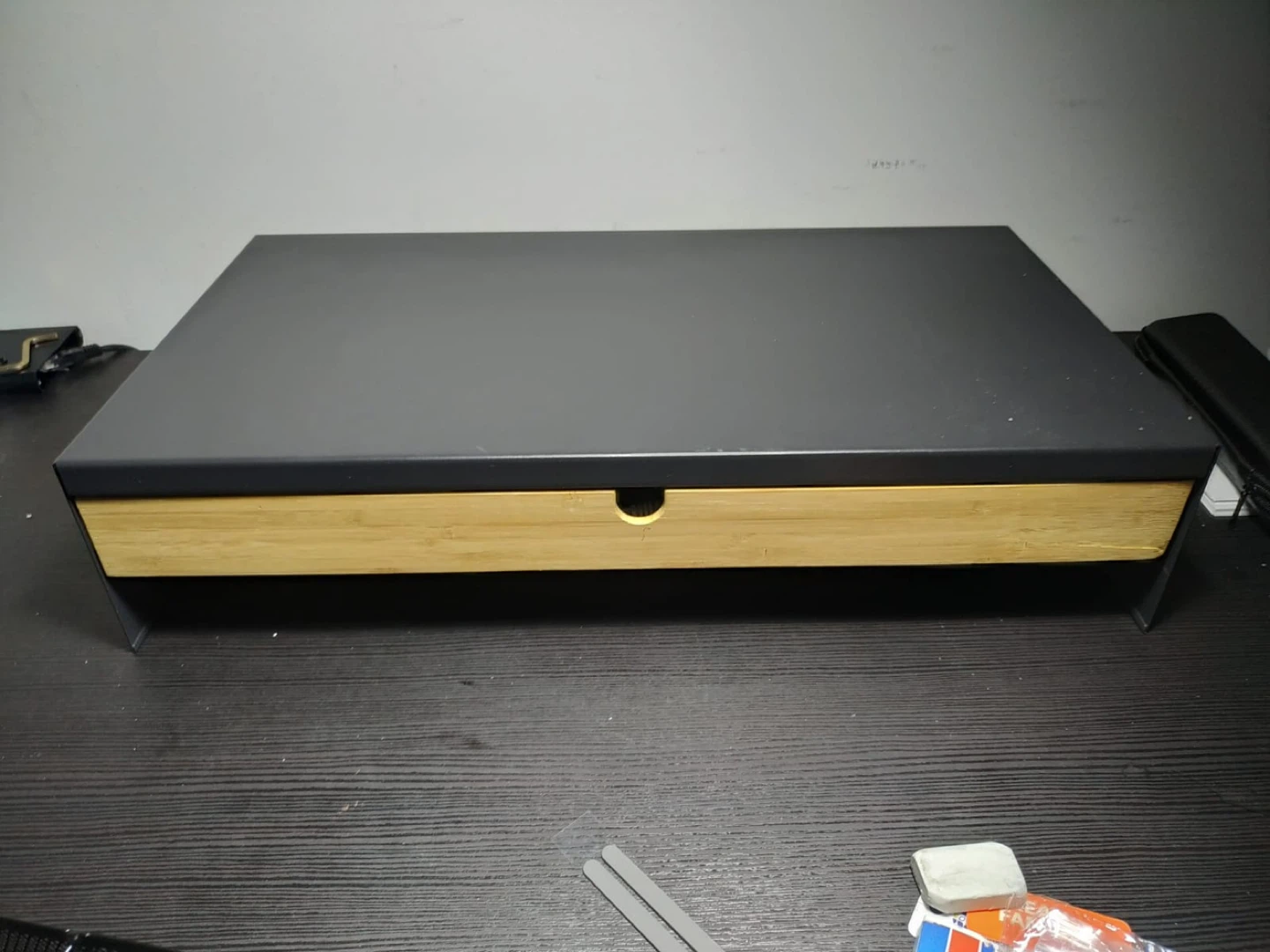 Bamboo Desk Organizer with Drawer