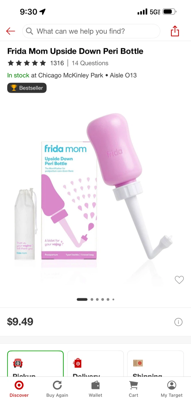 Frida Mom Upside Down Peri Bottle - photo 3