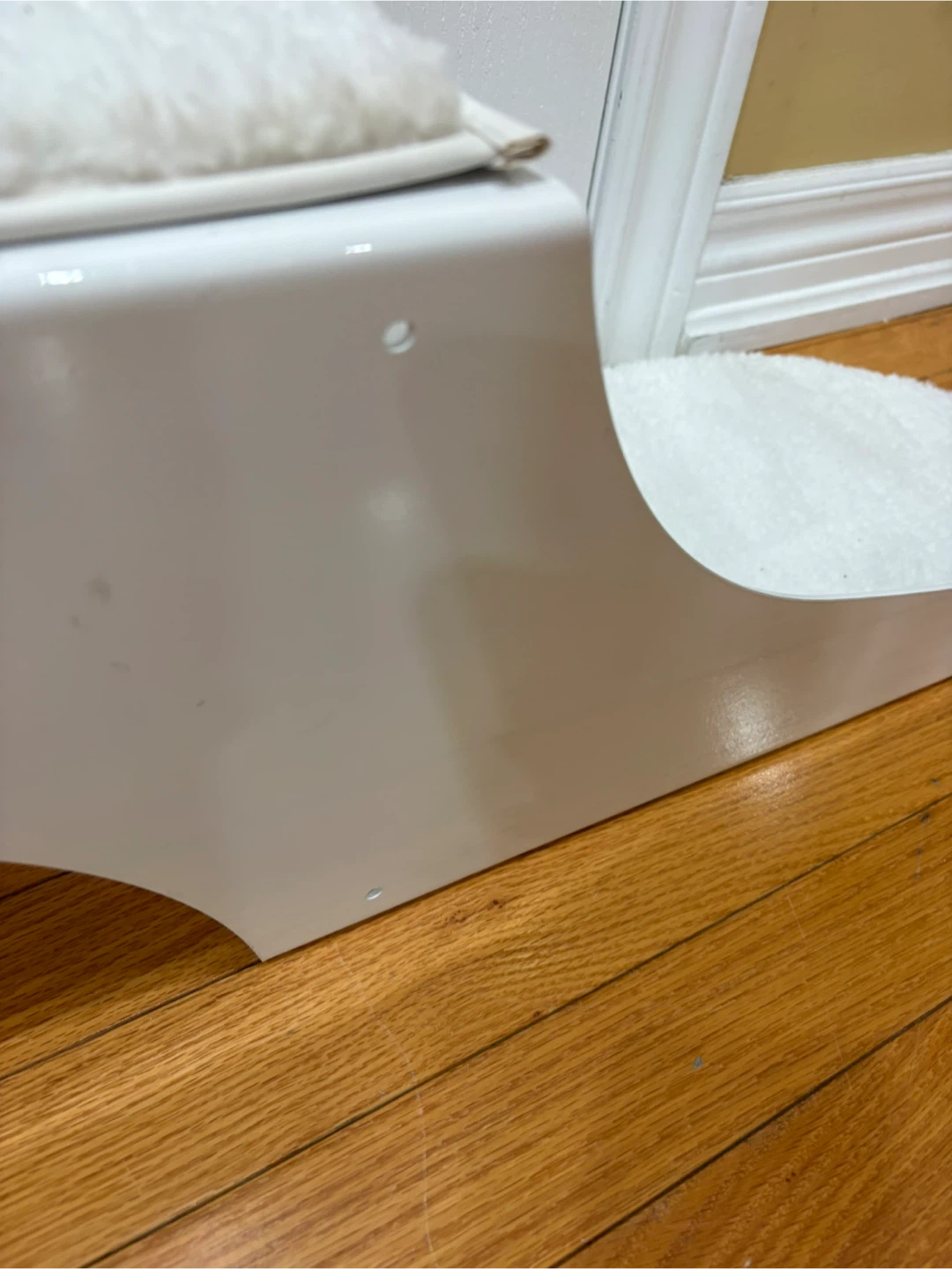 Lot 2 The Refined Feline, Cat Clouds Cat Shelf, White - photo 3