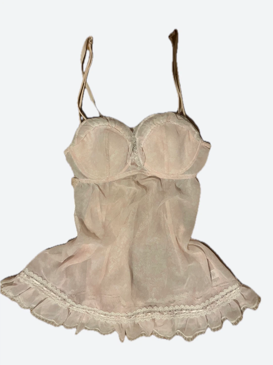 Babydoll style La Senza lingerie in baby pink