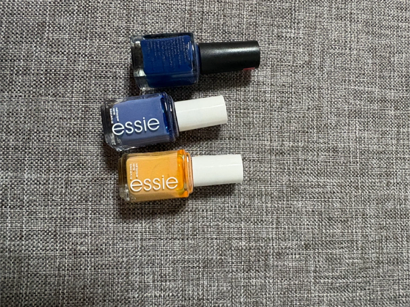 Essie Nail Polish Bundle - Blue, Navy & Orange