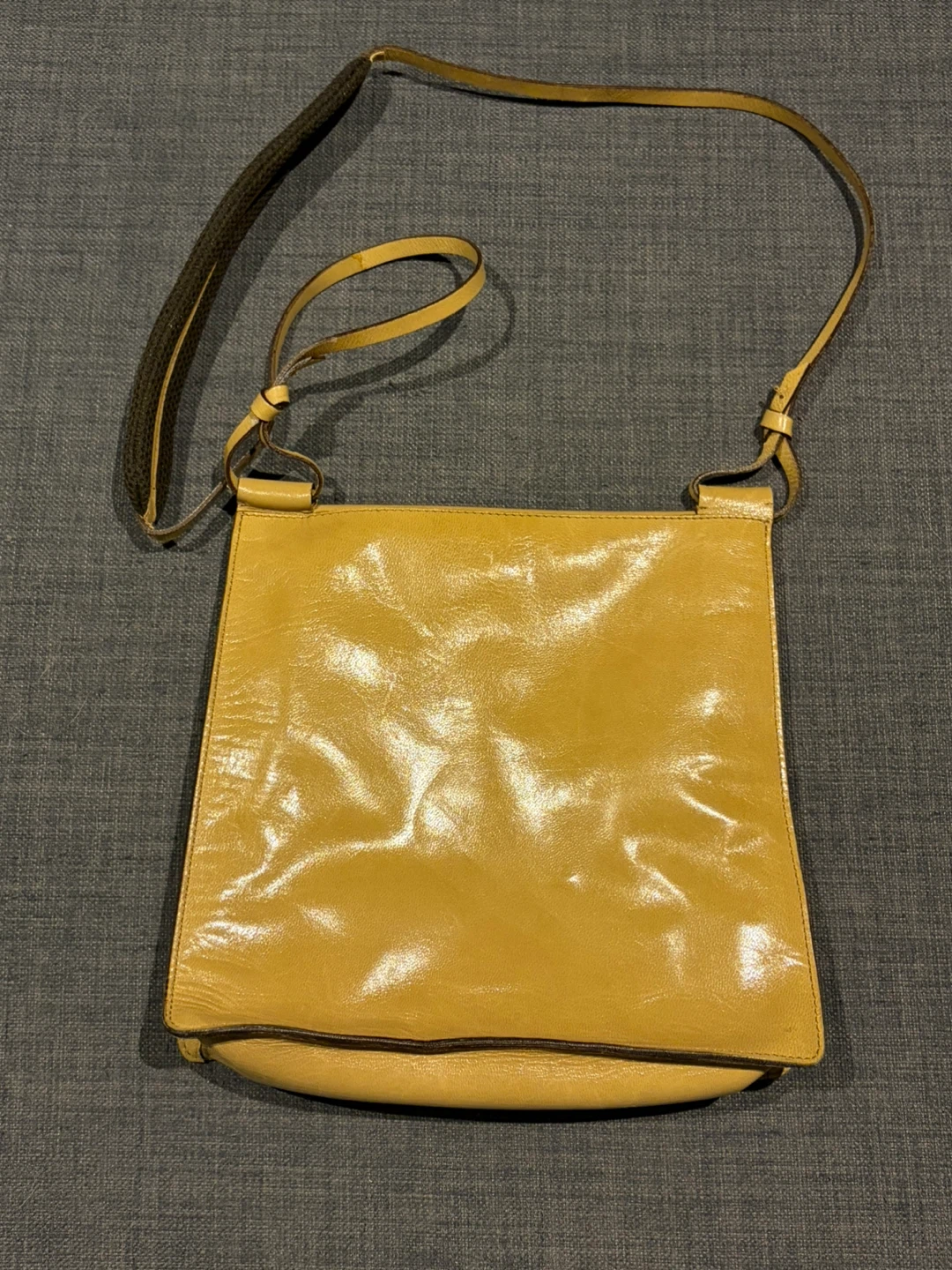 Miu Miu Leather Messenger Bag - photo 4