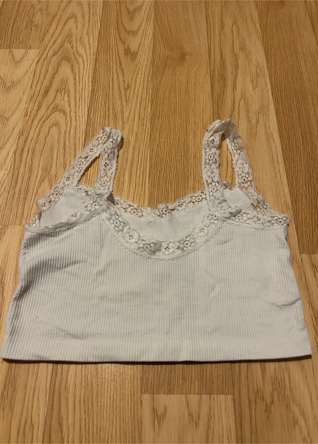Urban Outfitters White Lace Trim Tank Top M/L - photo 2