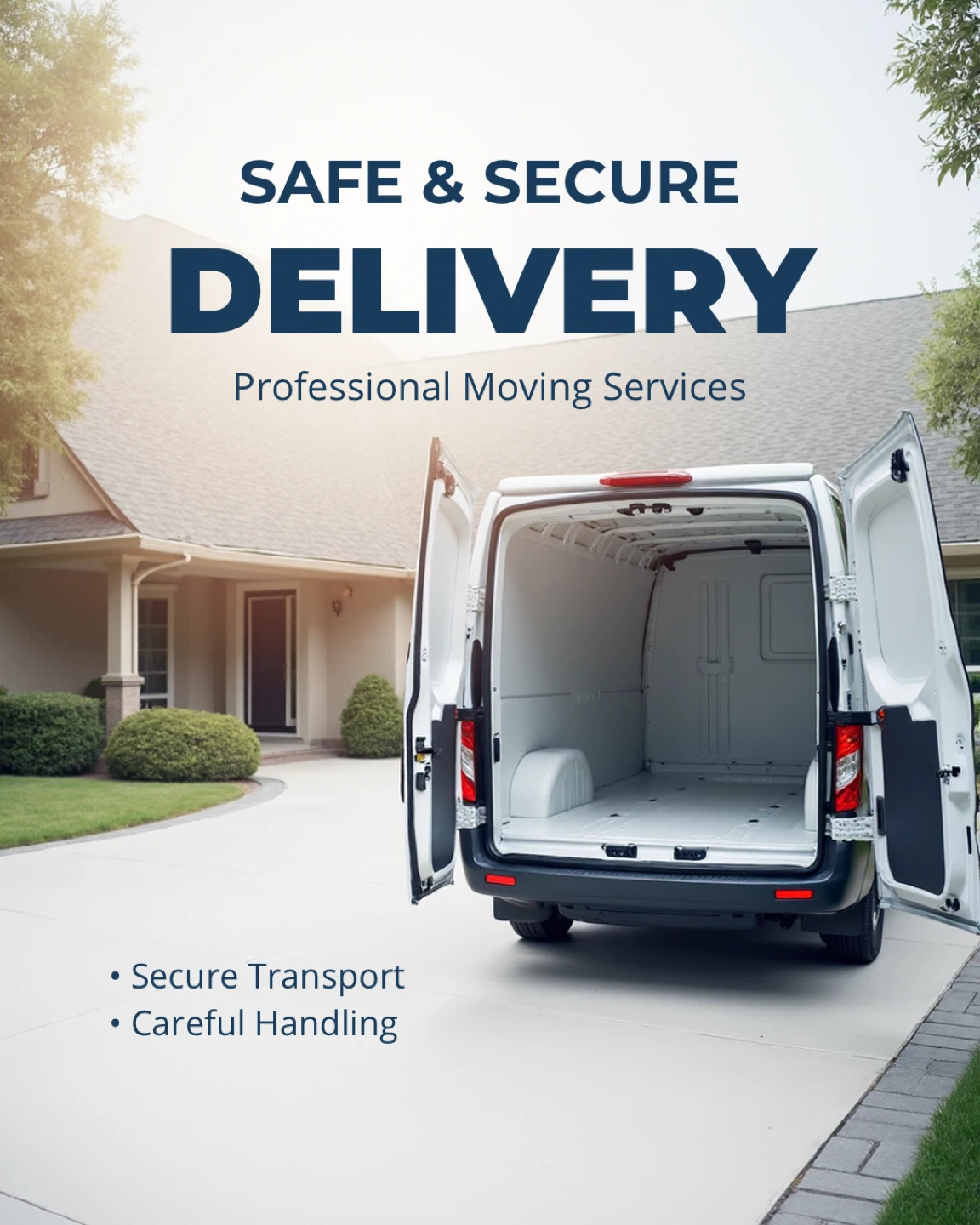 Safe & Secure Delivery - Professional Moving Services