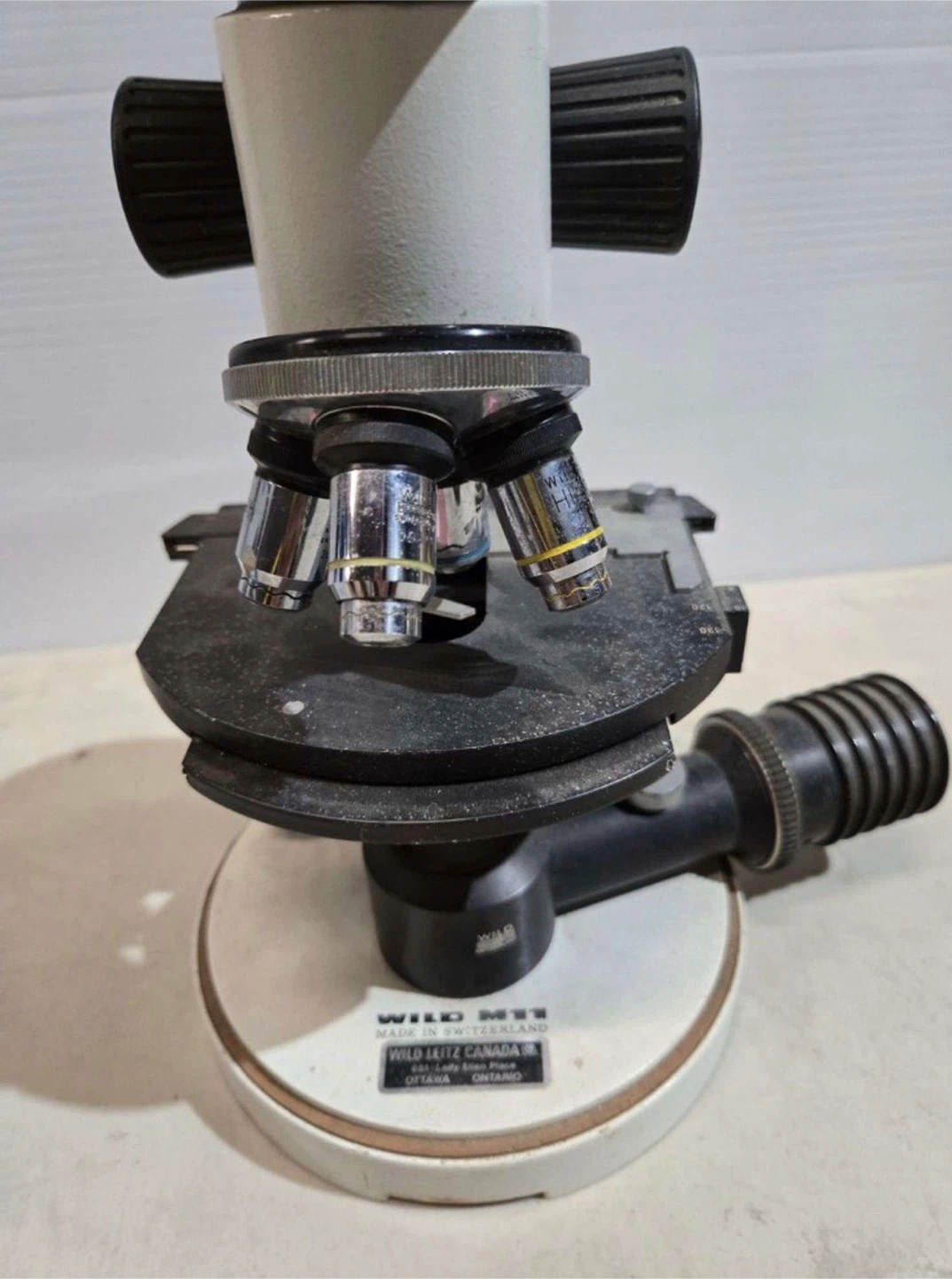 Wild Heerbrugg M11 Swiss Microscope – Vintage Lab Quality - photo 2