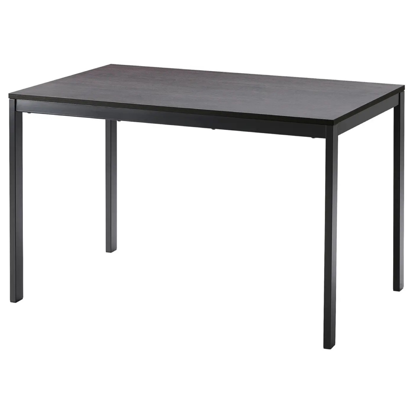 Ikea Vangsta Extendable Dining Table with 4 chairs- Dark Brown - photo 2