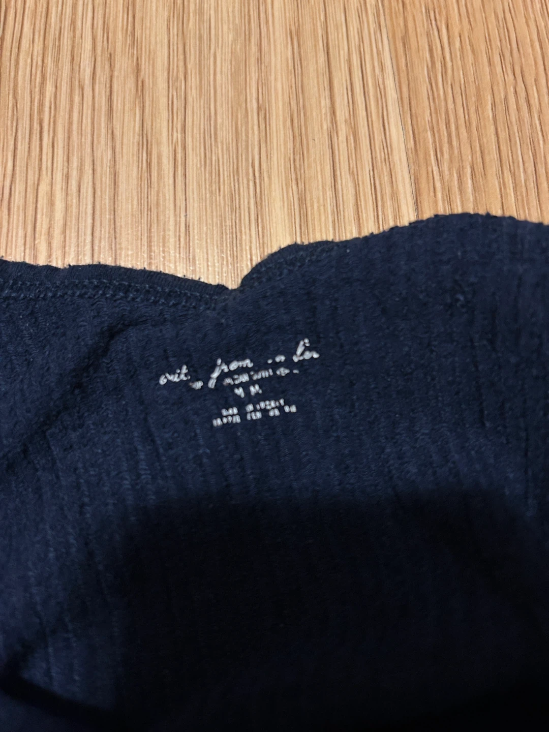 Urban Outfitters Navy Ribbed Tank Top - photo 2