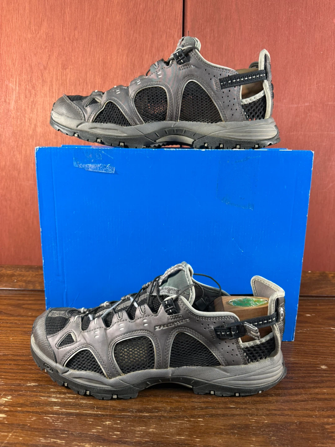 Salomon Techamphibian Water Men's Trail Hiking Sandals Sz US 9.5