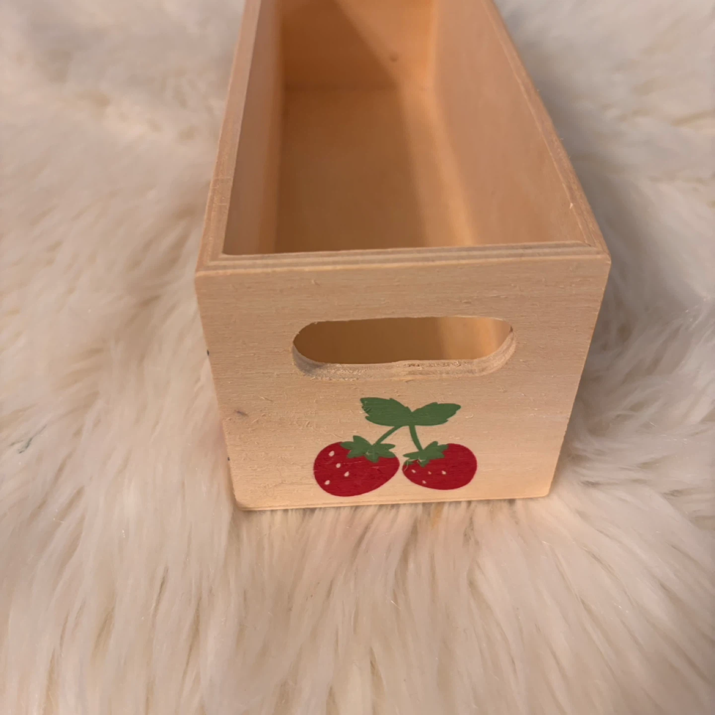 Wooden "Sweet Strawberry" Crate - photo 3