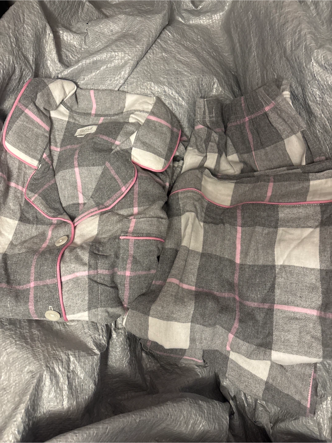 NWOT BedHead Pajamas Plaid Flannel Sleepwear Set XL/TG