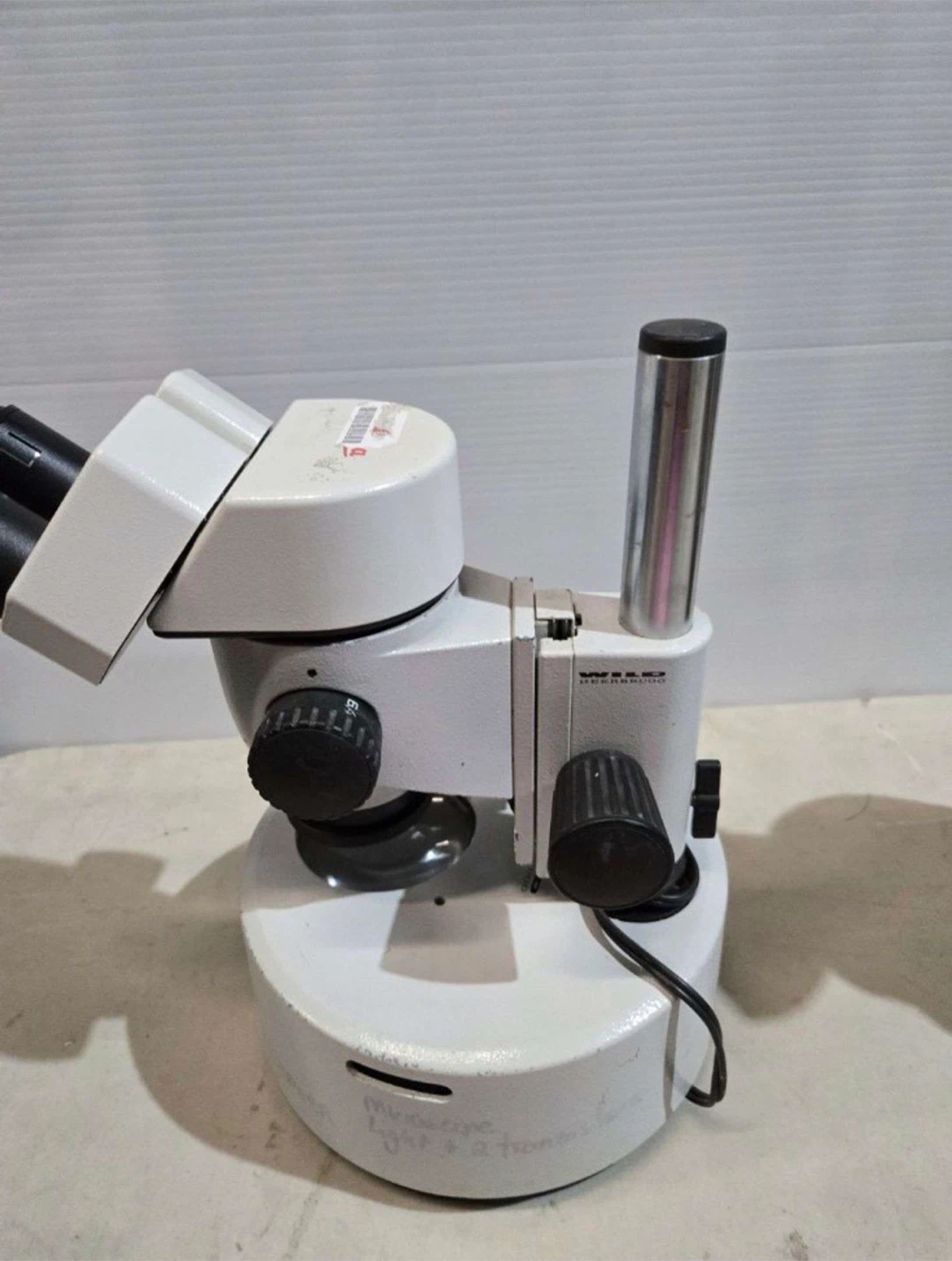 Wild Heerbrugg Stereo Microscope Switzerland Binocular Lab - photo 4