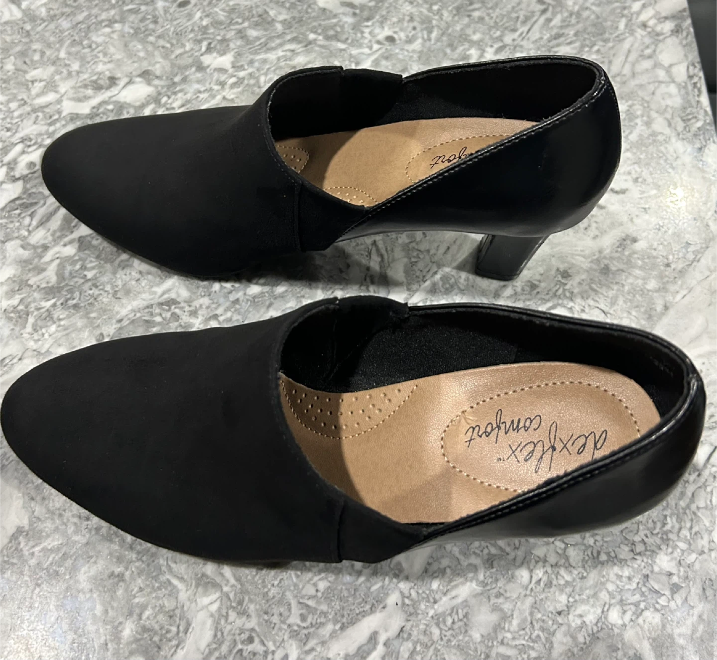 🧡 Dexflex Comfort Women’s Maureen Black Shootie Boot Heel - photo 2
