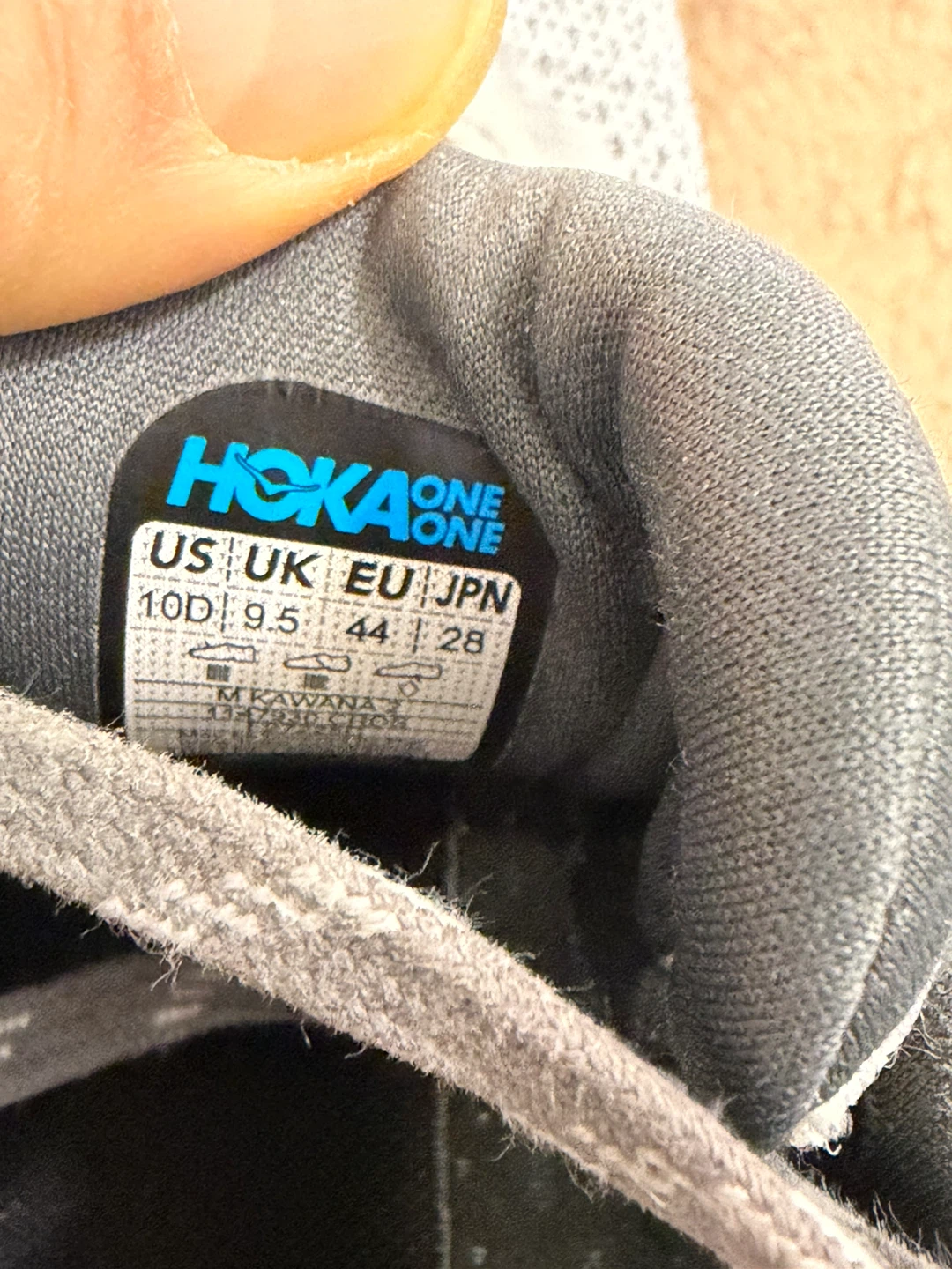 Hoka One One Kawana 2 Men's Running Shoes  - Size 10D - photo 5
