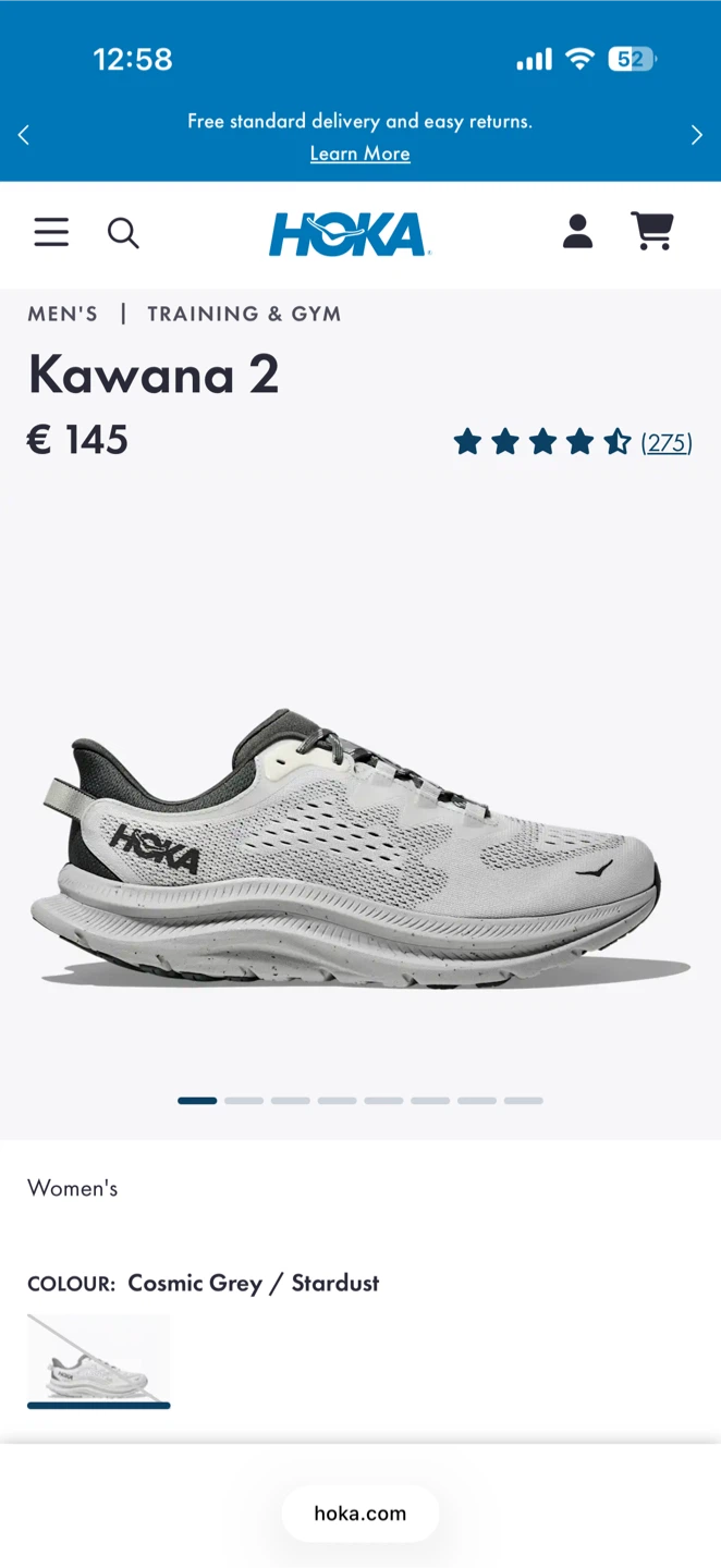 Hoka One One Kawana 2 Men's Running Shoes  - Size 10D