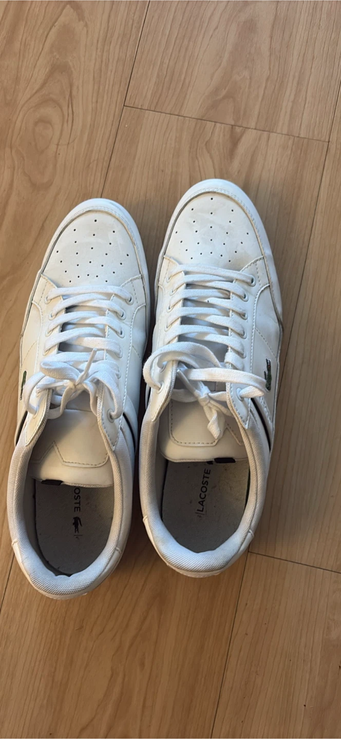 White Lacoste Sneakers - photo 2