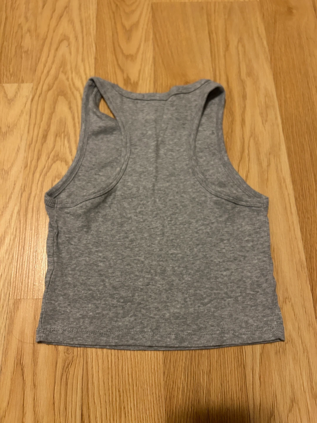 Grey Ribbed Tank Top - Size S - photo 2