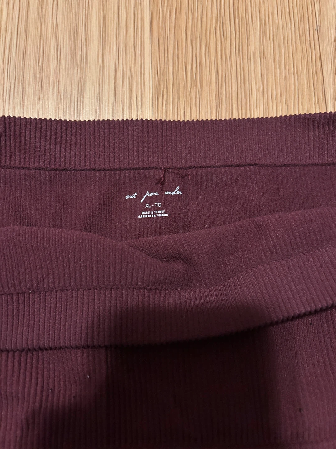 Urban Outfitters Burgundy Ribbed Tube Top - photo 2