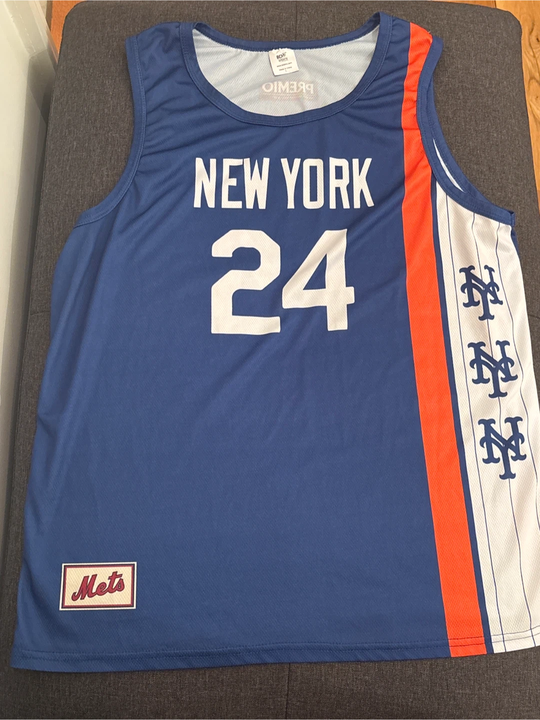 New York Mets #24 Basketball Jersey