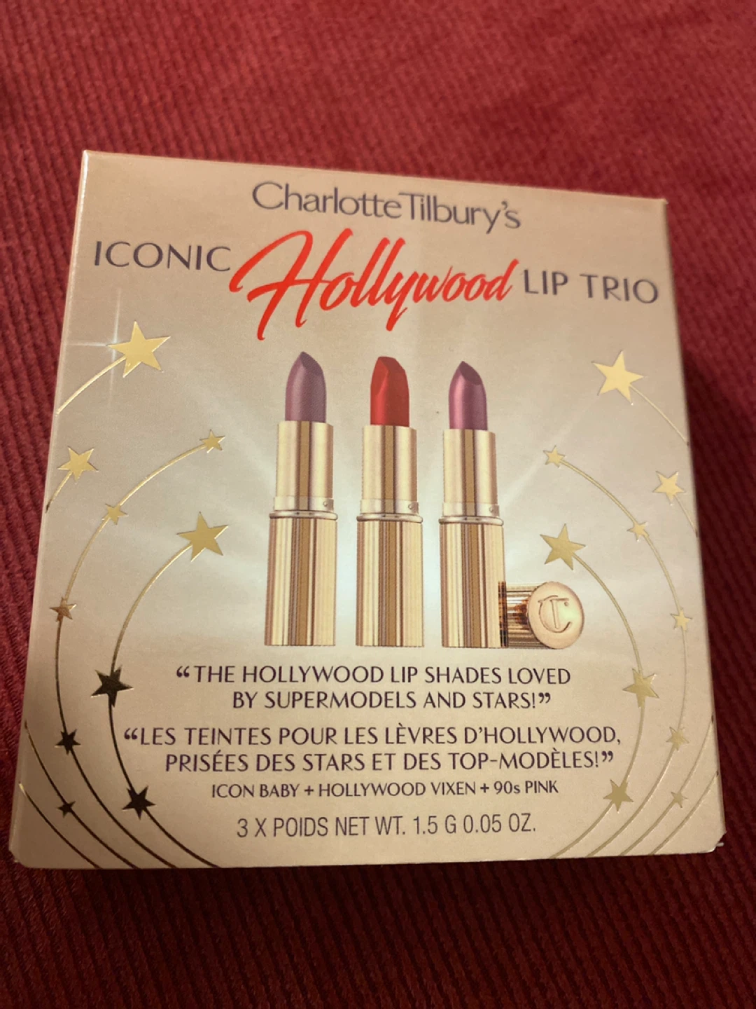 Charlotte Tilbury Iconic Hollywood Lip Trio + Magic Cream - photo 3