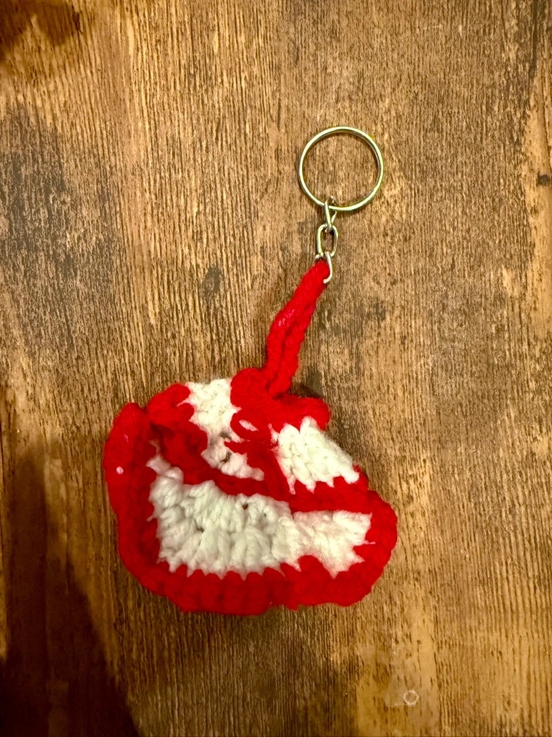 Hand-crocheted coin purses and keychain - photo 4
