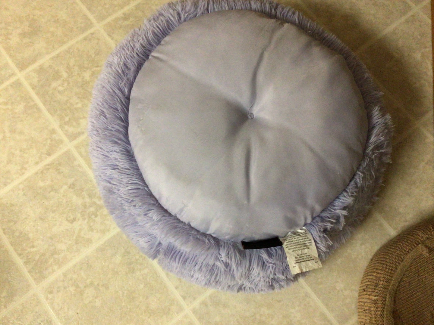 Plush Pet Bed - Lavender - photo 3
