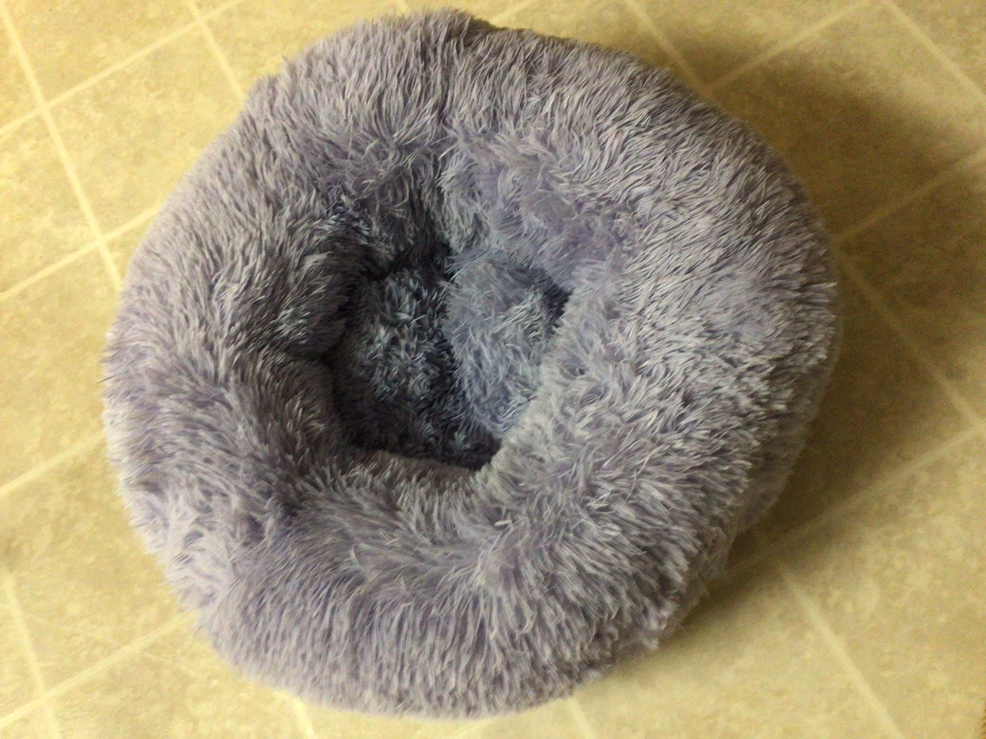 Plush Pet Bed - Lavender - photo 2