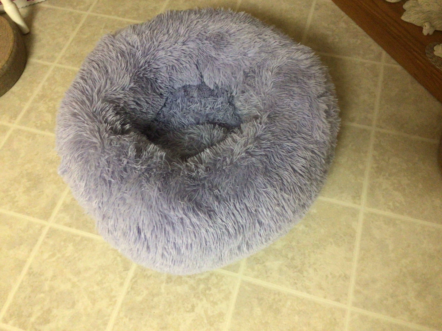 Plush Pet Bed - Lavender