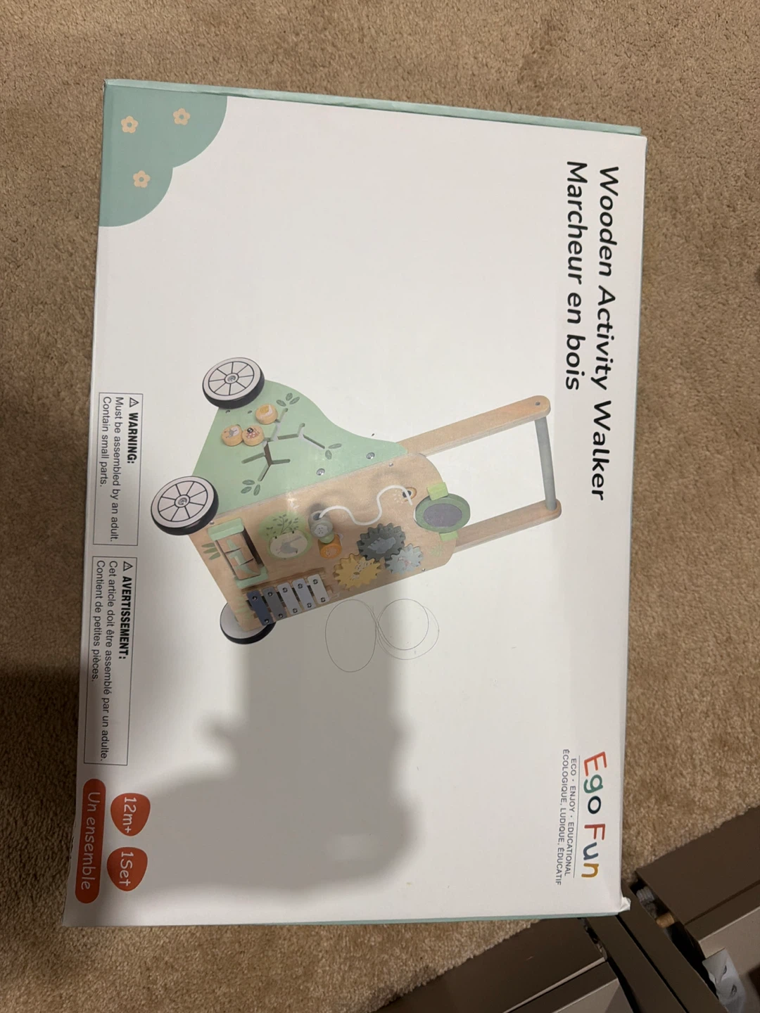 Ego Fun Wooden Activity Walker