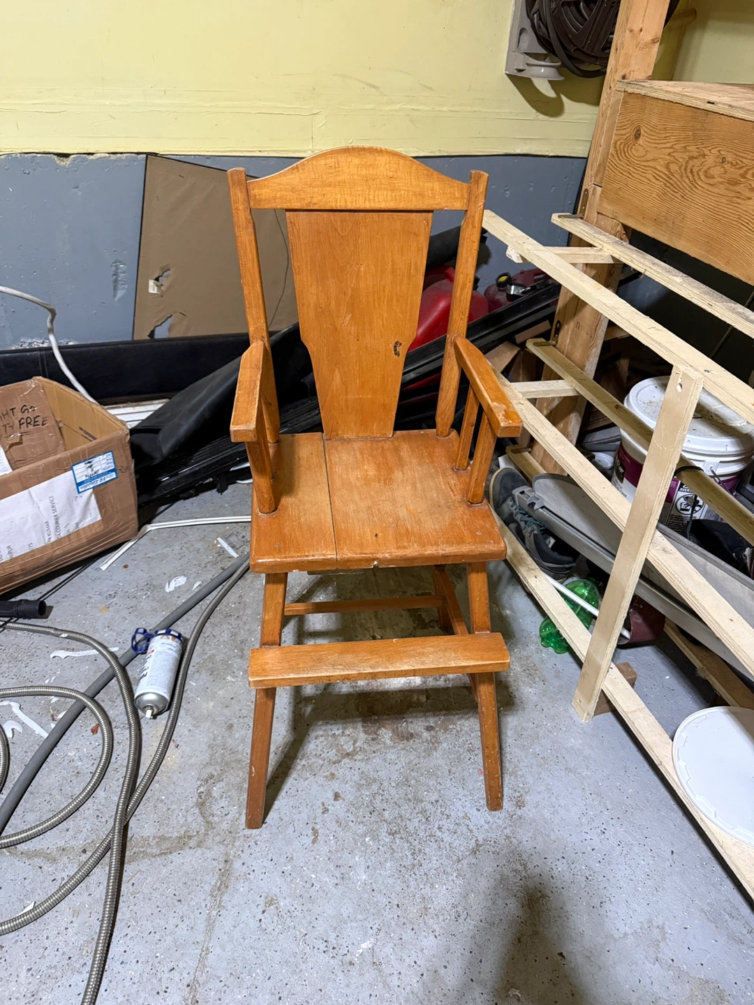 Wooden High Chair