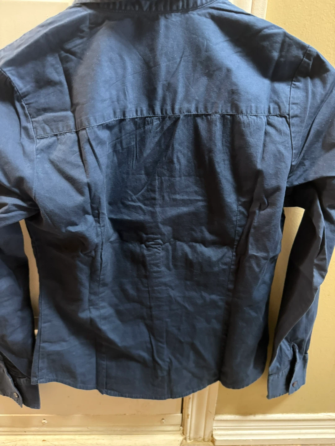Arrow New York Navy Button-Up Shirt -XS 🧡 - photo 4