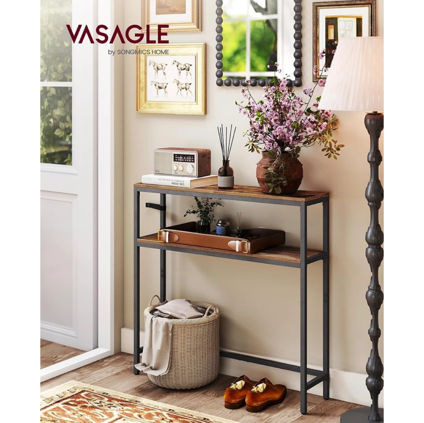 VASAGLE 2-Tier Console Table - photo 2
