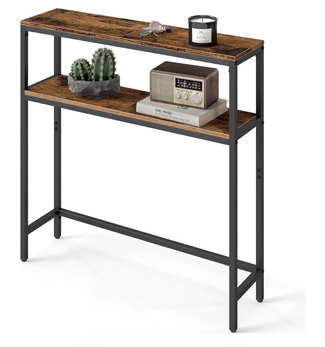 VASAGLE 2-Tier Console Table