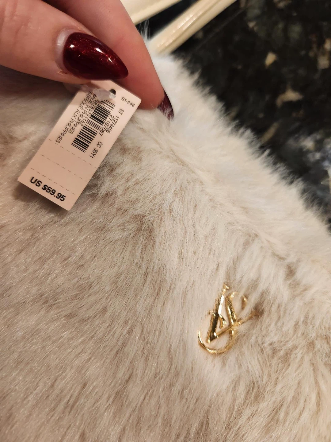 Victoria's Secret Faux Fur Tote Bag - photo 3