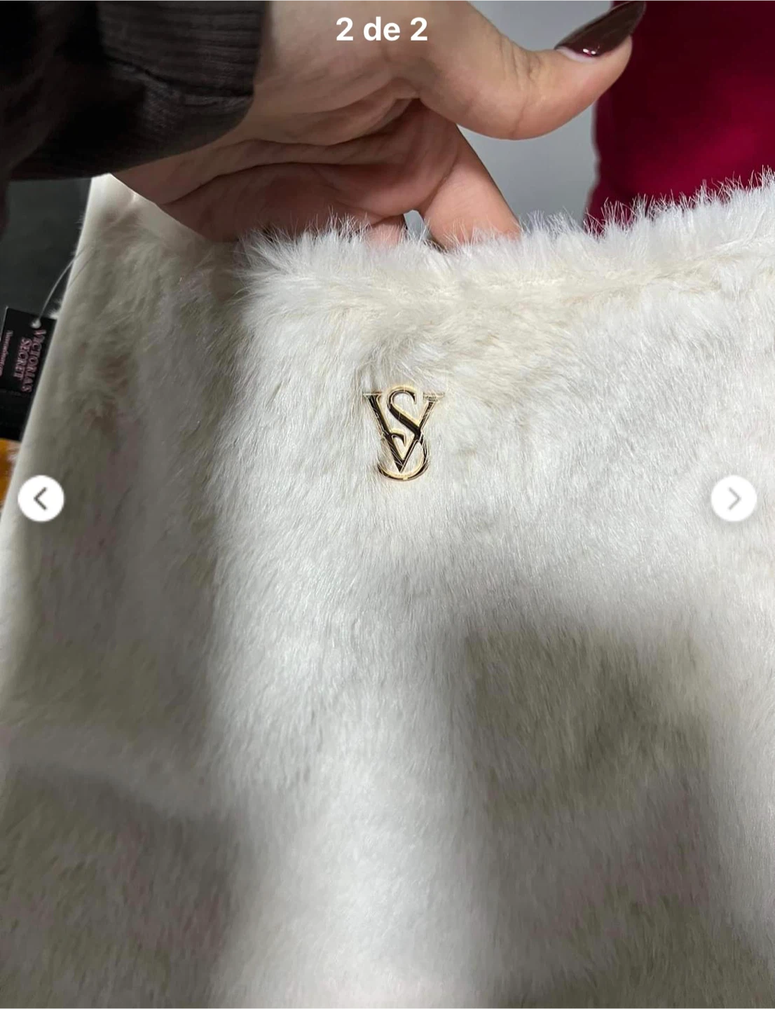 Victoria's Secret Faux Fur Tote Bag - photo 2