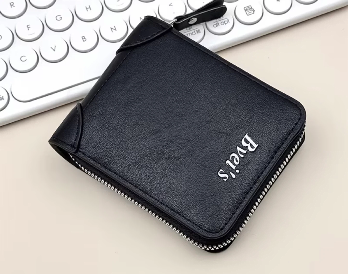 Zippered Wallet black