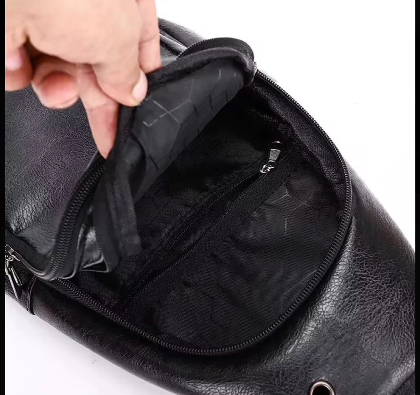 Black and brown Sling Bag - photo 4